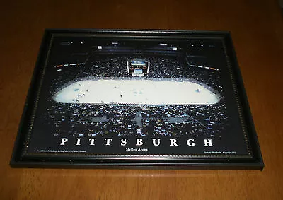 Penguins Mellon Arena Framed Color 8x10 • $11