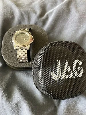 Retro Men's JAG Quartz Silver Watch. • $149.95