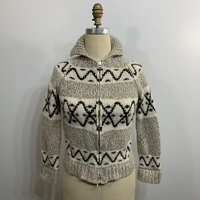 J Crew Sweater Jacket Wool Fair Isle XS • $25