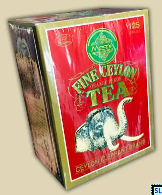 Sri Lanka Tea Pure Ceylon Mlesna OP Orange Pekoe Loose Leaf 125g • $8.79