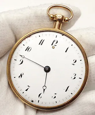 Antique Rare French 18k Repeater With Musical Complication Pocket Watch • £3300