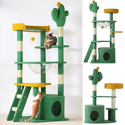 Alopet Cat Tree Tower Scratching Post Pet Condo House Bed Furniture Scratcher • $69.90