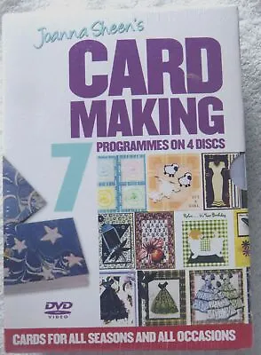 73262 DVD - Joanna Sheen's Card Making DVD Box Set [NEW / SEALED]  2006   • £11.99