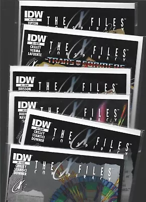 The X-Files Conspiracy #1-2 + Transformers 1 Crow 1 Turtles 1 Ghostbusters 1 • $59.99