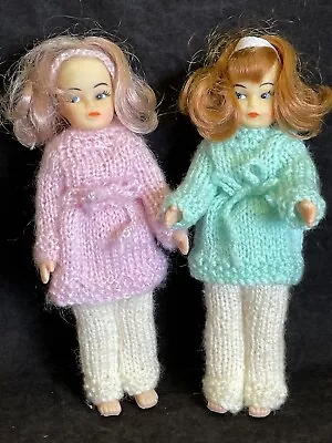 VINTAGE Retro 1960’s Era PLASTIC DOLLS • $19