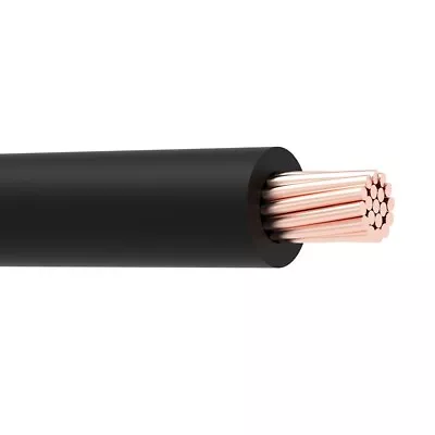 PER FOOT 3/0 AWG Copper XLP USE-2 RHH RHW-2 Direct Burial Cable Black 600V • $5.25