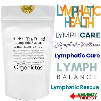 LYMPHATIC DETOX & Natural Lymphatic System Organs Cleanse & Lymph Nodes Function • $20.99