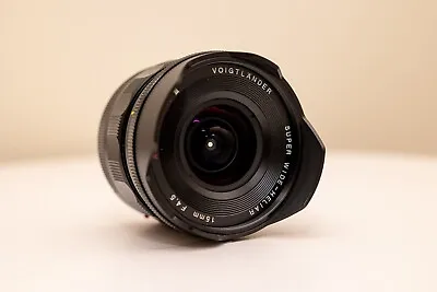 Voigtländer Super Wide Heliar 15mm F4.5 III Wide Angle For SONY • $525