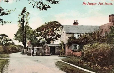 £4 • Buy Early PETT  The Sawyers HASTINGS   Sussex   Postcard