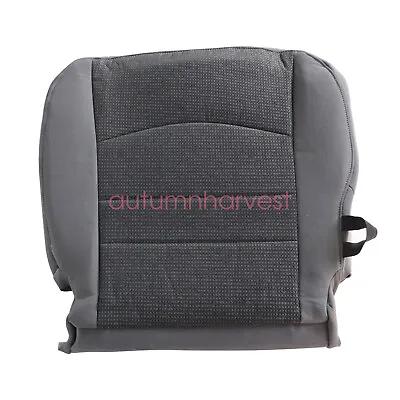 Driver Bottom Cloth Seat Cover Gray For 2016 2017 2018 Dodge Ram 1500 2500 3500 • $23.49