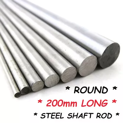 Silver Steel Ground Shaft Rod Round 2mm 3mm 4mm 5mm 6mm 7mm 8mm 9mm 10mm 12mm • $4.45