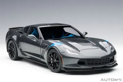 AUTOart 71272 CHEVROLET CORVETTE GRAND SPORT (WATKINS GLEN GREY) 1/18 • $228