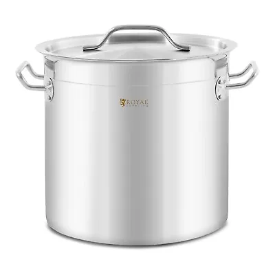 £75 • Buy Induction Cooking Pot Induction Pot Stainless Steel With Lid 12 L 250 Mm