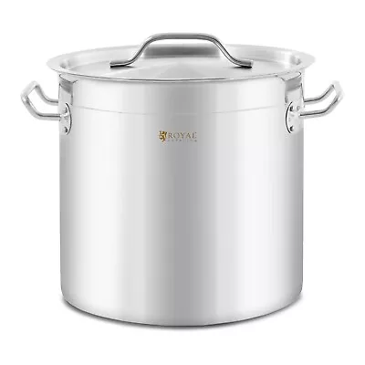 £75 • Buy Induction Cooking Pot Induction Pot Stainless Steel With Lid 12 L 250 Mm