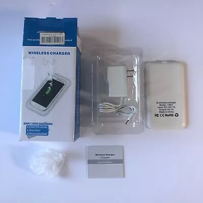 TS01 For Samsung Galaxy S4 I9500 Charge Wireless Anti-Slip Charging Pad White • $10