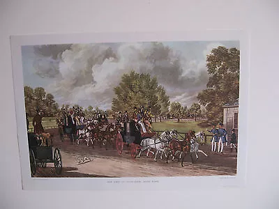 Horse & Coach Scene Print By James Pollard. Unframed. Free UK Postage • £12.99