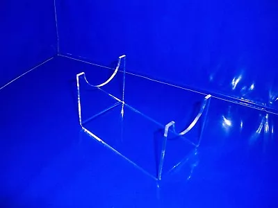 £6.45 • Buy Clear Acrylic Cucumber Bottle Display Stand  Hamilton Torpedo Codd Etc 