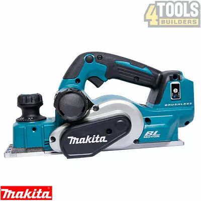 Makita DKP181Z 18v LXT Li-ion AWS Cordless Brushless Planer 82mm Body Only • £248.99