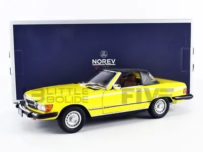 Norev 1/18 - Mercedes-benz 450 Sl Us Version - 1979 - 183727 • $104.95