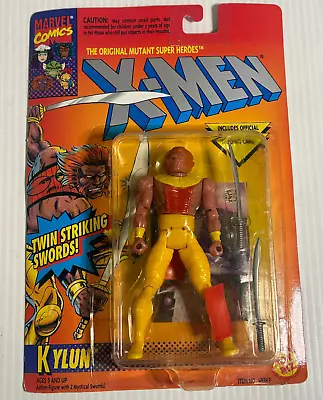 Sealed Moc Vtg 1994 Kylun Twin Striking Swords X-men 5  Figure Toybiz Marvel • $9.99