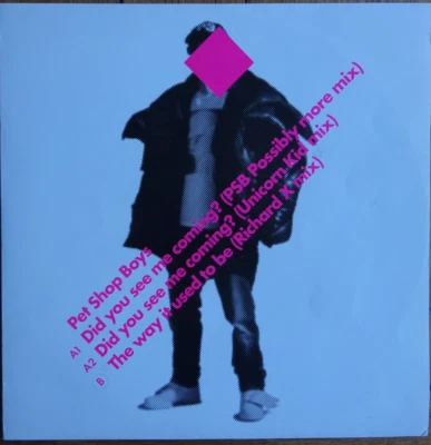 £9.99 • Buy Pet Shop Boys - Did You See Me Coming? 2009 12  Vinyl Single. 12r6772.
