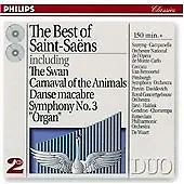 Camille Saint-Saens : Best Of Saint-Saens CD 2 Discs (1994) Fast And FREE P & P • £3.20