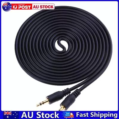 AUX Cable 3.5mm Stereo Audio Extension Male To Male Auxiliary Car Cord(3m) AU • $8.90