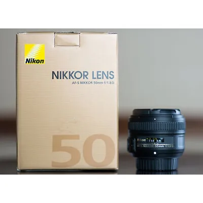 Nikon AF-S NIKKOR 50mm F/1.8G Lens Wty • $391.28