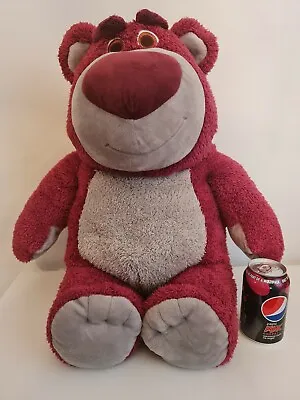 HUGE Disney Toy Story Lotso Huggin Strawberry Smelling Soft Plush Bear Teddy 22  • £19.99