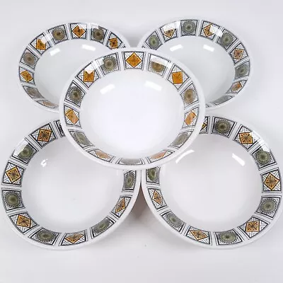 Broadhurst Michelle Cereal Bowls 15.5cm Kathie Winkle Vintage England X 6 • £24.49