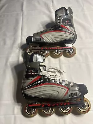 Tour Select Cobalt 590 Inline Hockey Skates Size 11 Tour Labeda Gyro Wheels • $75