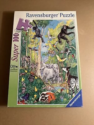 VTG 1996 Ravensburger Hide & Seek Jungle Puzzle SUPER 100 Pieces (Complete) • $16.99