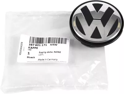 OEM GENUINE BRAND NEW VW Volkswagen SINGLE Alloy Wheel Center Cap 3B7601171XRW • $29.99