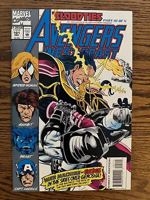 Avengers West Coast #101  Comic | Copper Age • $1.95