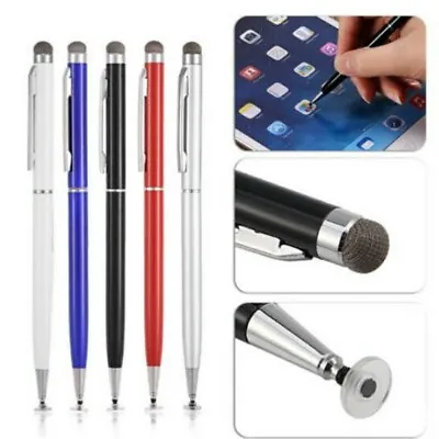 Thin Stylus Capacitive Touch Screen Precision Pen For IPhone Galaxy Phone Tablet • £3.75