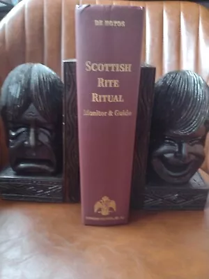 Scottish Rite Ritual Monitor & Guide By Arturo De Hoyos Hardcover Rare Freemason • $89.99