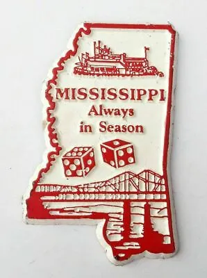 Magnet Mississippi Always In Season Refrigerator State Souvenir Fridge USA • $9.99