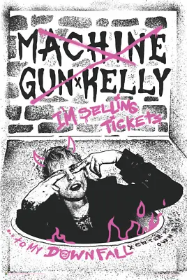 Machine Gun Kelly - Downfall Poster 24x36 Inches • $13.49