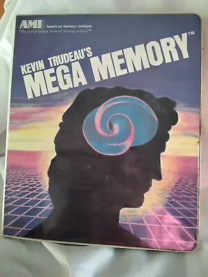 Kevin Trudeau's MEGA MEMORY Lessons Audio Cassette Tapes Workbook Pocket Guide • $11.99