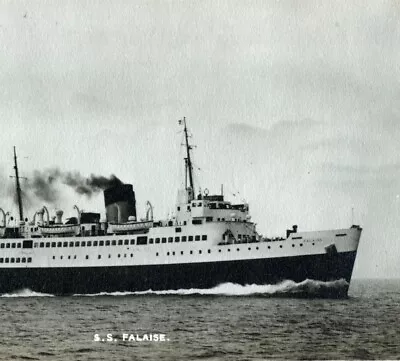 Vintage Postcard SS Falaise Maritime Collectable Ocean Liner Memorabilia #60 • £5.98