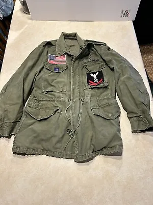 Mens BRANDIT Classic M65 Army Field Jacket Sz Large Ranger Airborne • $50