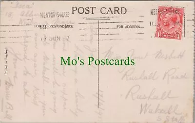 Genealogy Postcard -Nesbitt Rushall Road Rushall Walsall Staffordshire GL611 • £3.99
