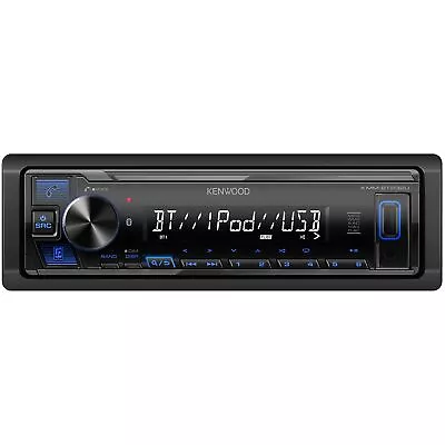 KENWOOD KMM-BT232U Bluetooth Car Stereo With USB Port AM/FM Radio MP3 • $99