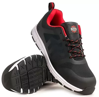 Mens Waterproof Safety Composite Toe Cap Work Wide Fit Trainers Boot Shoe S1P Sz • £19.95