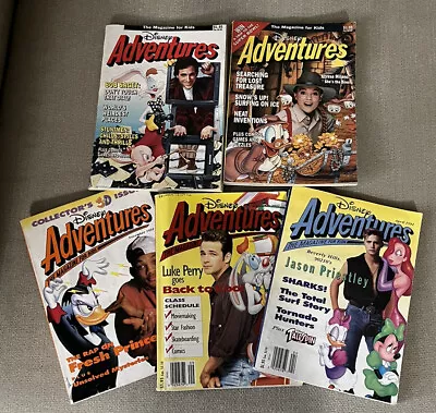 Magazines Lot Of 5 1992 “Disney Adventures” Issues Like New (g) • $30