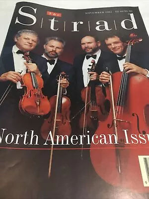 The Strad Magazine - November 1991- Violin Strings - North American Issue • $7.19