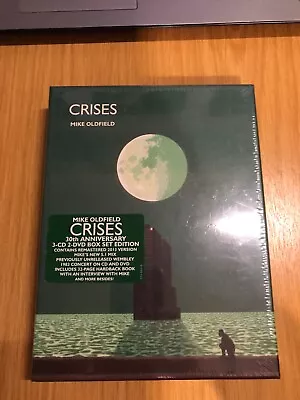 Mike Oldfield Crises: Deluxe 30th Anniversary Edition 2013 3CD 2DVD - New/sealed • £394.95