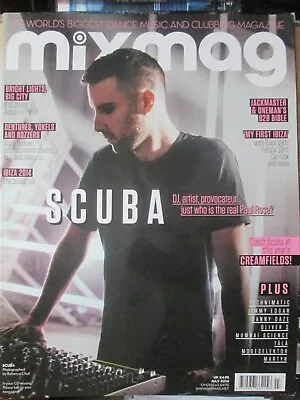 Mixmag Magazine 278 Jul 2014 Scuba Ibiza Jimmy Edgar Jackmaster Jose Padilla DJ • £14.99