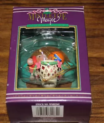 Vintage Mistletoe Magic Walmart Christmas Ornament Basketball Mouse • $5.76