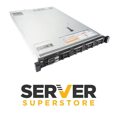 Dell PowerEdge R630 Server 2x E5-2650 V3 = 20 Cores H730 32GB RAM 2x 900GB SAS • $374.99